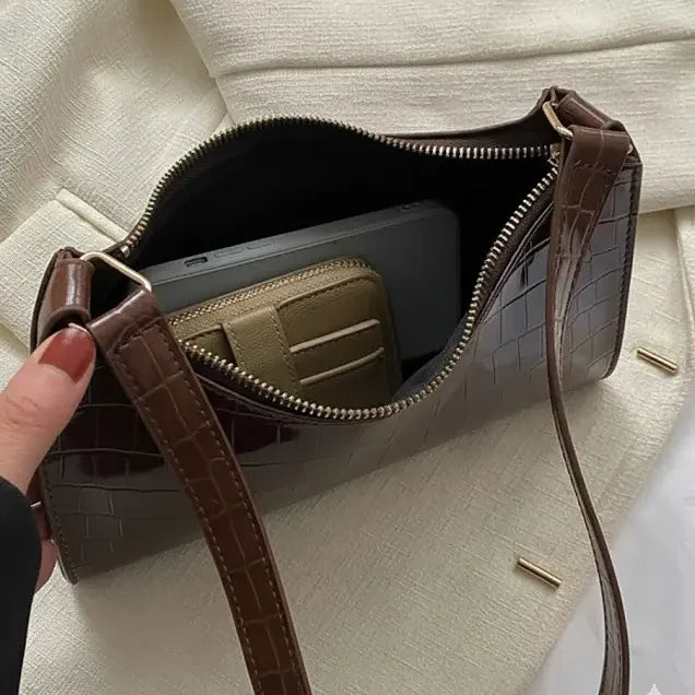 Bagslush Crocodile Pattern HandBag