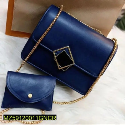 2 Pcs Pu Leather Hand Bag SwiftlyMart store