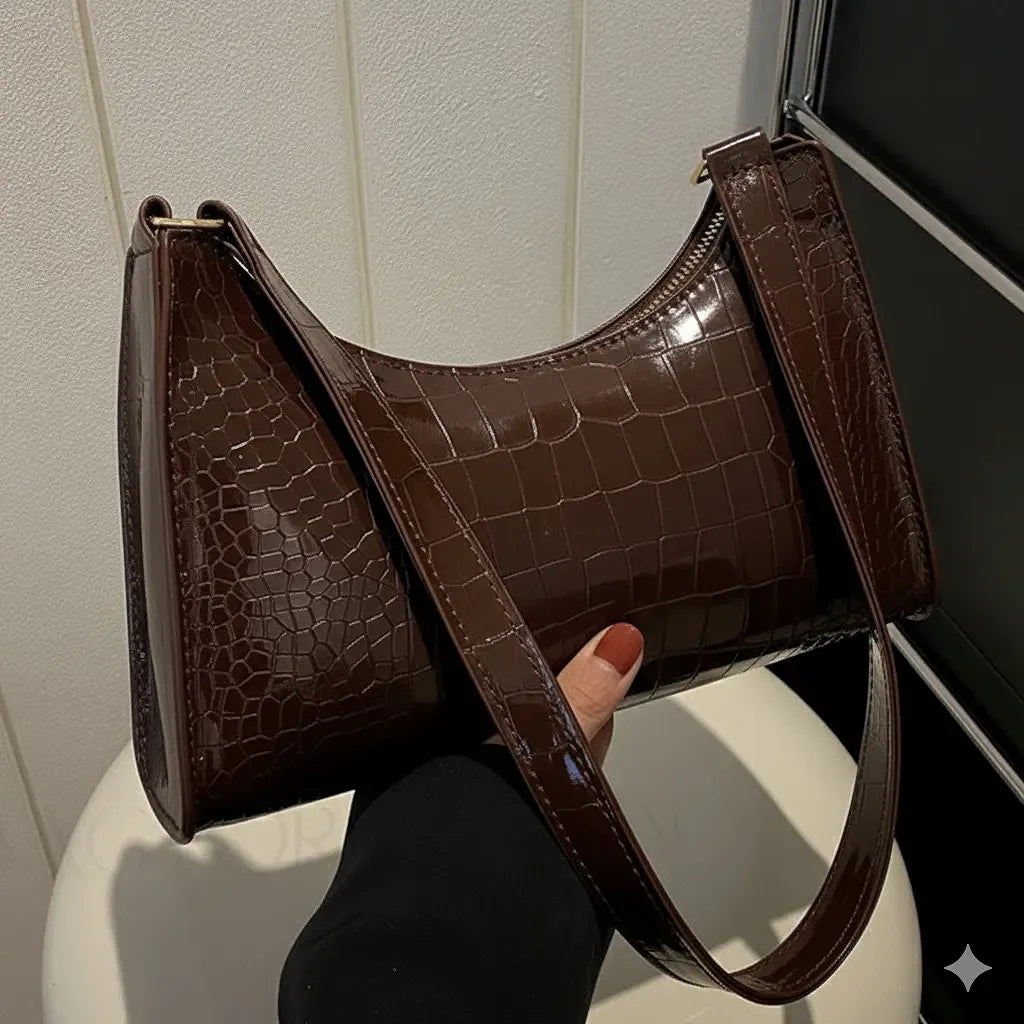 Bagslush Crocodile Pattern HandBag