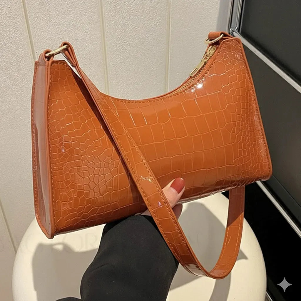 Bagslush Crocodile Pattern HandBag